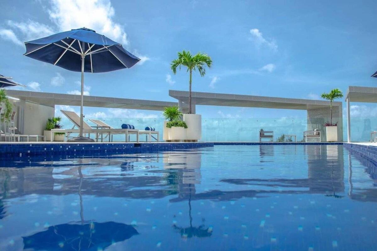 Apartmán 1 Rec. | A Pasos De La Playa | Roof C/Vista Al Mar Playa del Carmen Exteriér fotografie
