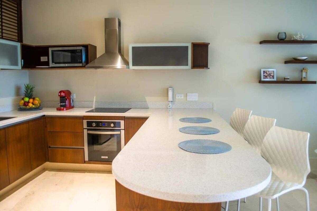 Apartmán 1 Rec. | A Pasos De La Playa | Roof C/Vista Al Mar Playa del Carmen Exteriér fotografie