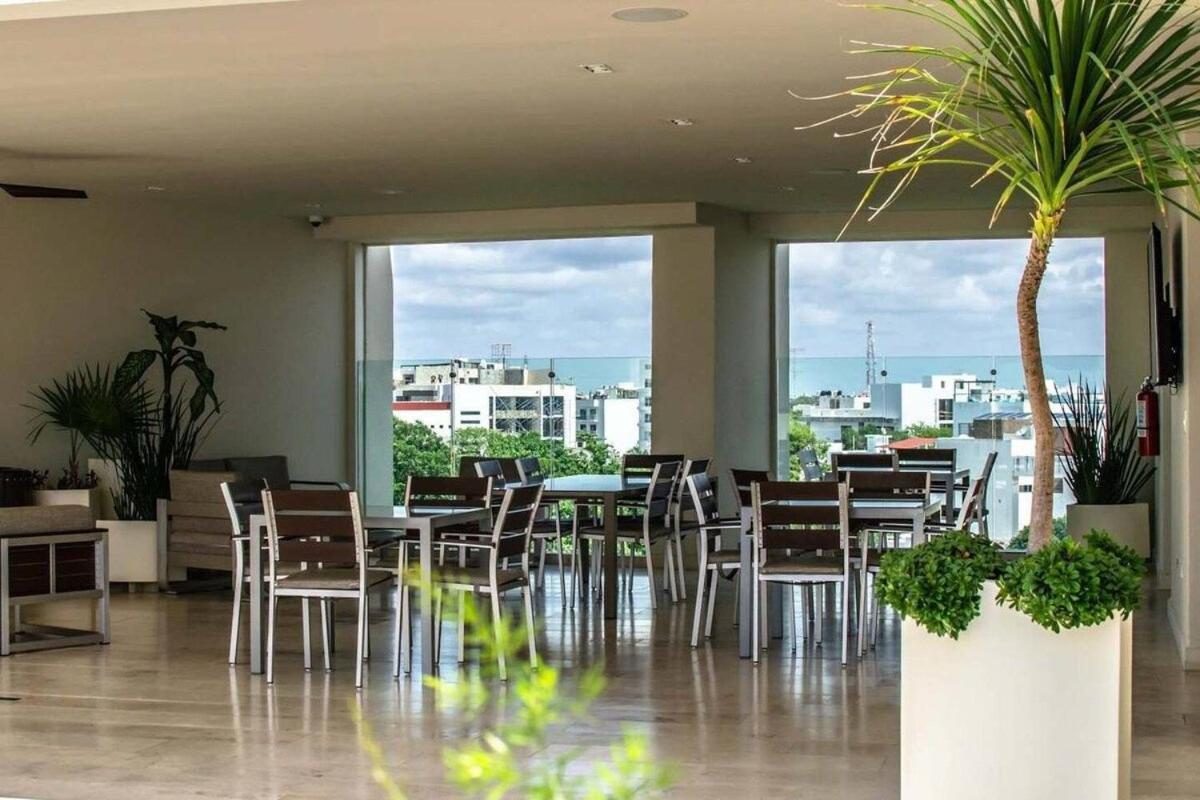 Apartmán 1 Rec. | A Pasos De La Playa | Roof C/Vista Al Mar Playa del Carmen Exteriér fotografie