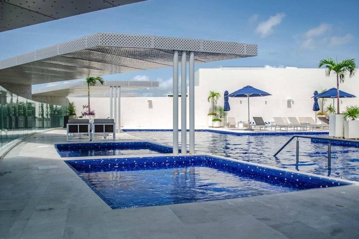 Apartmán 1 Rec. | A Pasos De La Playa | Roof C/Vista Al Mar Playa del Carmen Exteriér fotografie