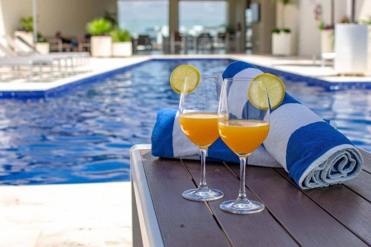Apartmán 1 Rec. | A Pasos De La Playa | Roof C/Vista Al Mar Playa del Carmen Exteriér fotografie