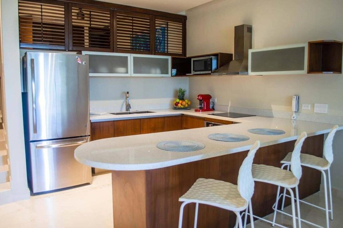 Apartmán 1 Rec. | A Pasos De La Playa | Roof C/Vista Al Mar Playa del Carmen Exteriér fotografie